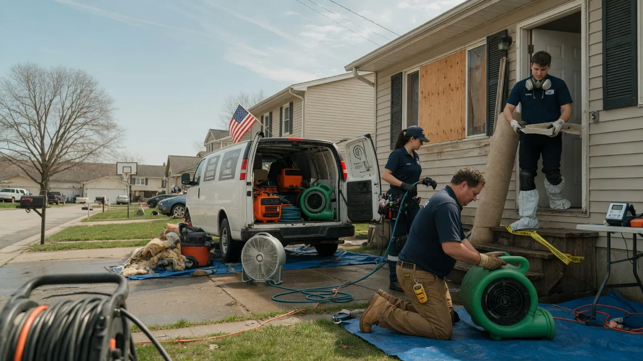 Water Damage Restoration in Bigelow, AR near me